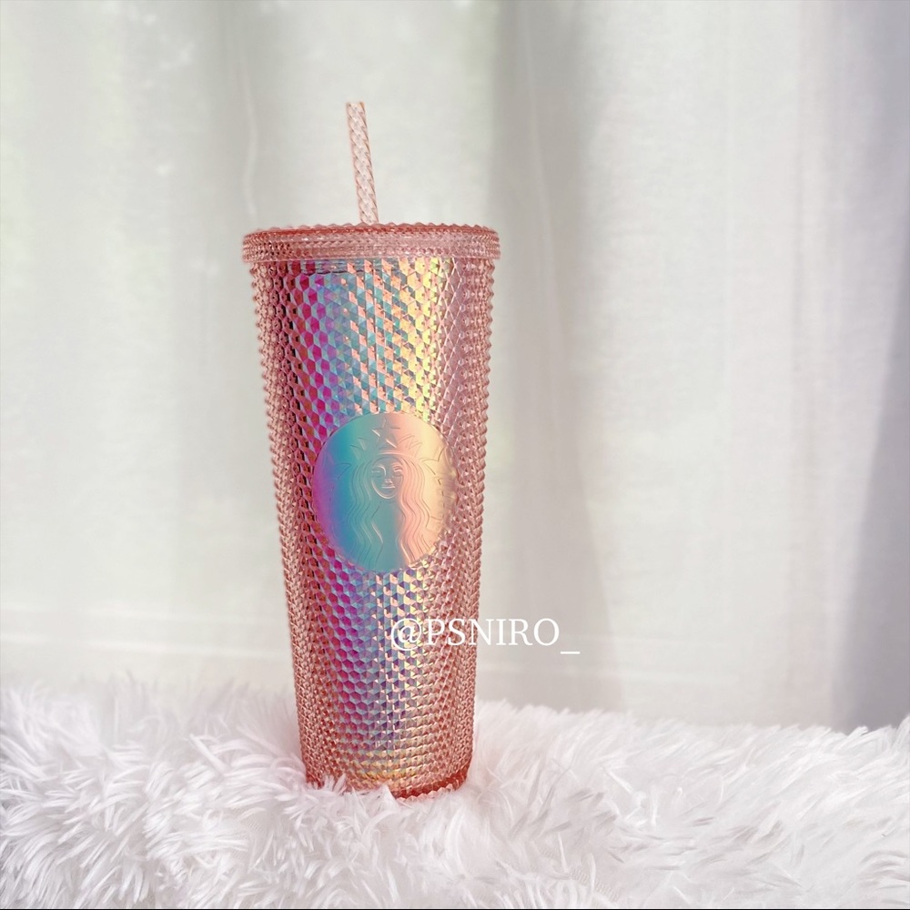 Starbucks Rose Gold Studded Tumbler